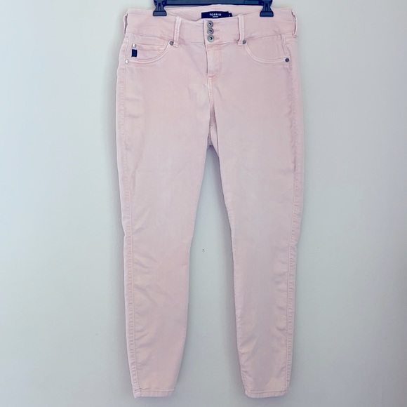 torrid Jeans | Torrid Pink Denim Skinny Jeans Womens 4r | Poshmark